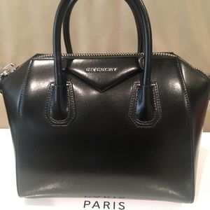 Givenchy Antigona Small Satchel Bag, Black